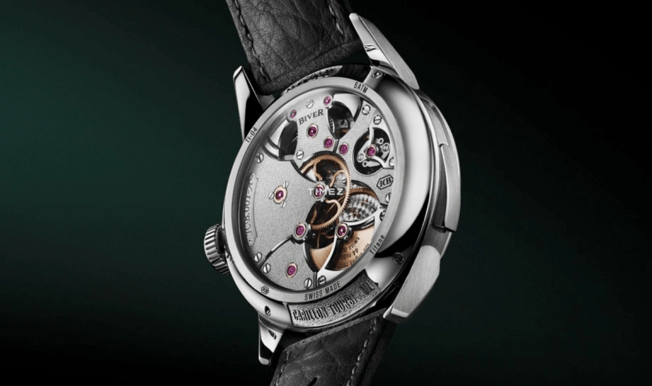 Biver,Minute repeater 42mm,42mm,Titanium,Green,Automatic,Tourbillon,Minute Repeater,Carillon tourbillon La derniere danse