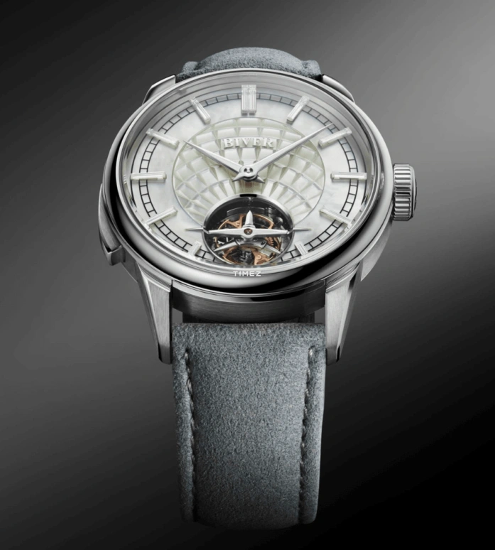 Biver,Minute repeater 42mm,42mm,Titanium,White,Automatic,Tourbillon,Minute Repeater,Carillon Tourbillon Mother,Carillon Tourbillon Mother-of-Pearl