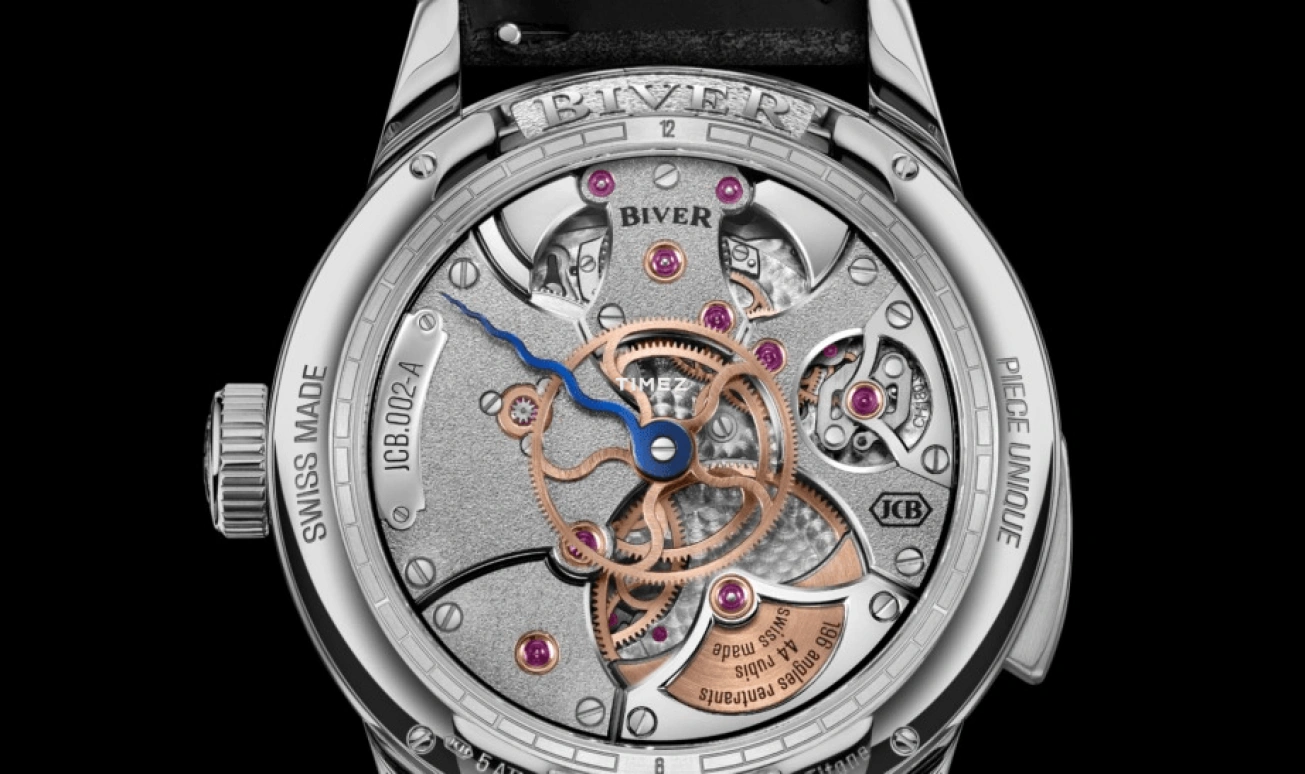 Biver,Landmark timepieces 42mm,42mm,Titanium,Multi-Color,Blue,Black,Automatic,Tourbillon,Minute Repeater,Carillon tourbillon catharsis