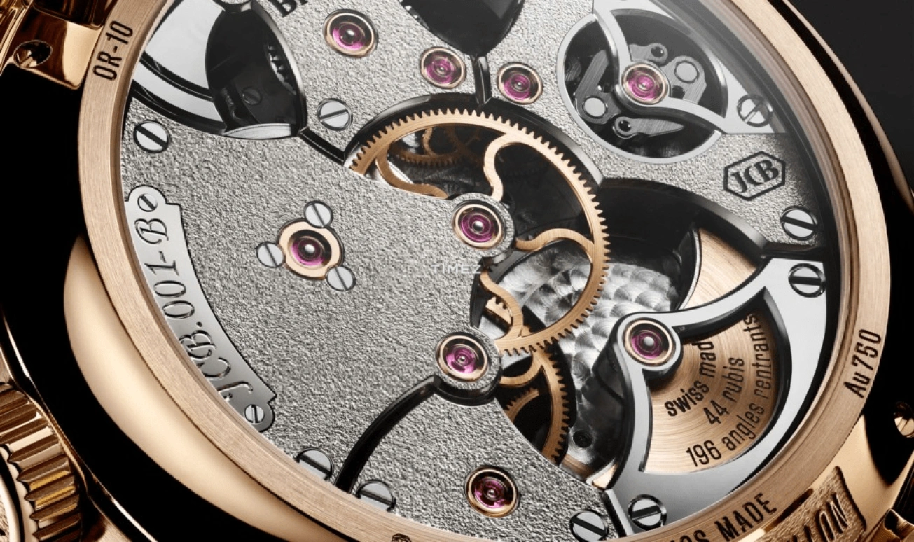 Biver,Minute repeater 42mm,42mm,Rose Gold,White,Automatic,Tourbillon,Minute Repeater,Carillon tourbillon Desert rose