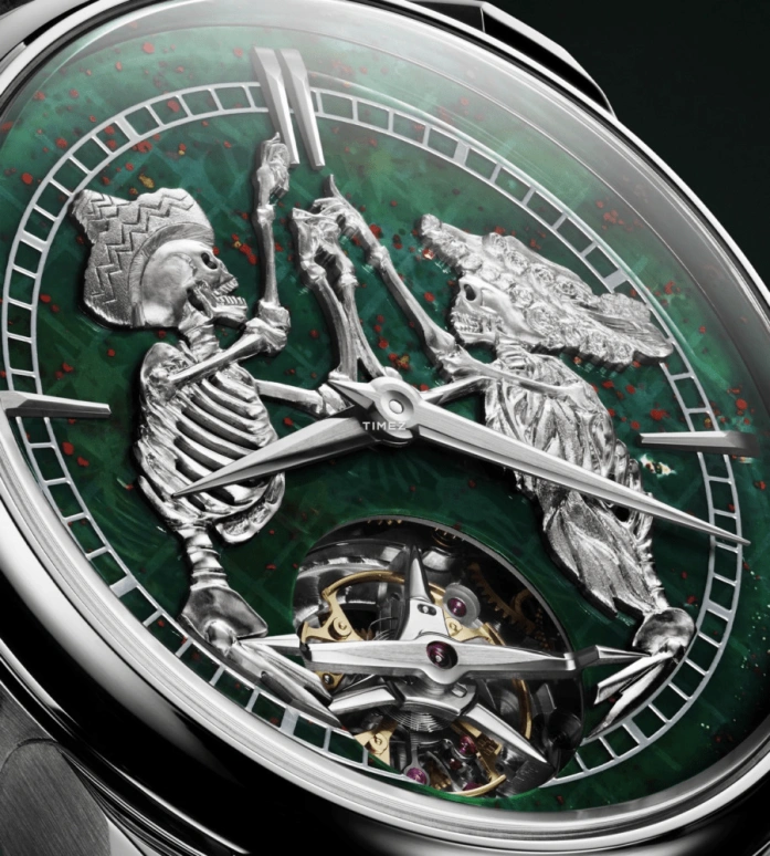 Biver,Minute repeater 42mm,42mm,Titanium,Green,Automatic,Tourbillon,Minute Repeater,Carillon tourbillon La derniere danse
