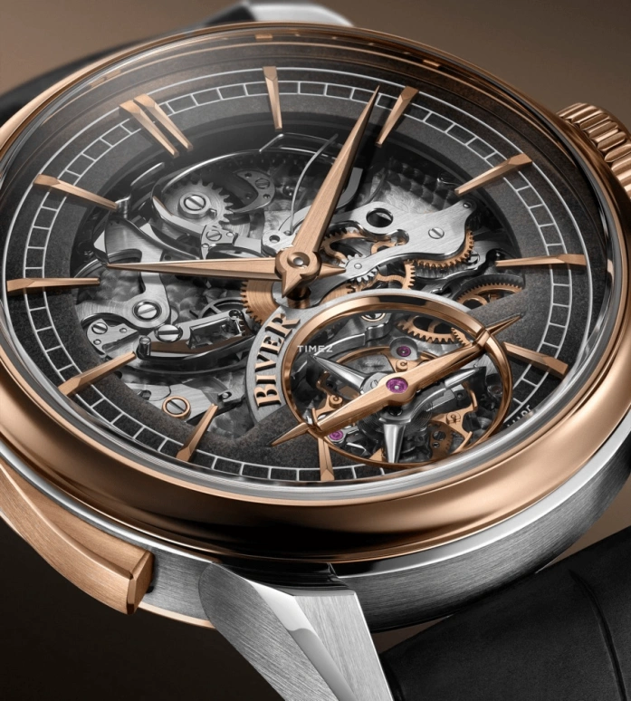 Biver,Minute repeater 42mm,42mm,Titanium,Rose Gold,Silver,Black,Automatic,Tourbillon,Minute Repeater,Carillon tourbillon two,Carillon tourbillon two-tone