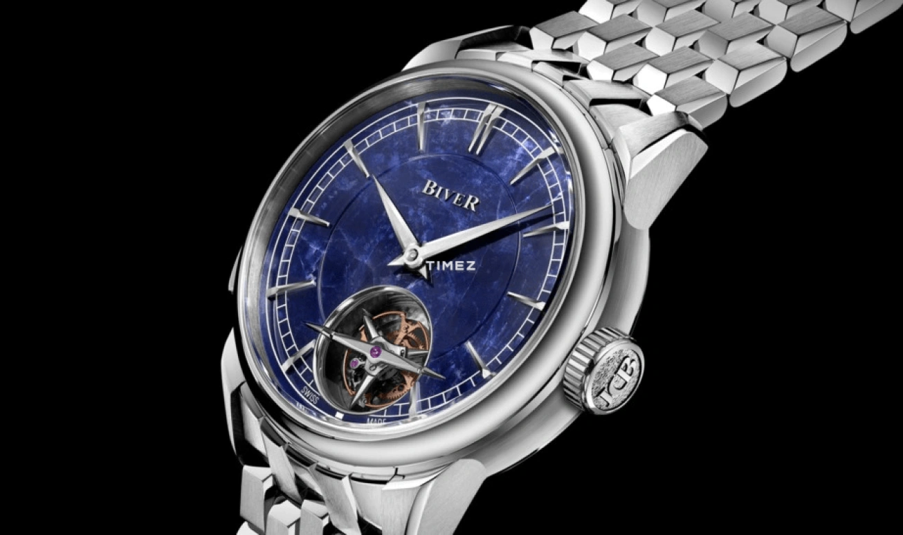 Biver,Minute repeater 42mm,42mm,Titanium,Blue,Automatic,Tourbillon,Minute Repeater,Carillon tourbillon titanium Sodalite
