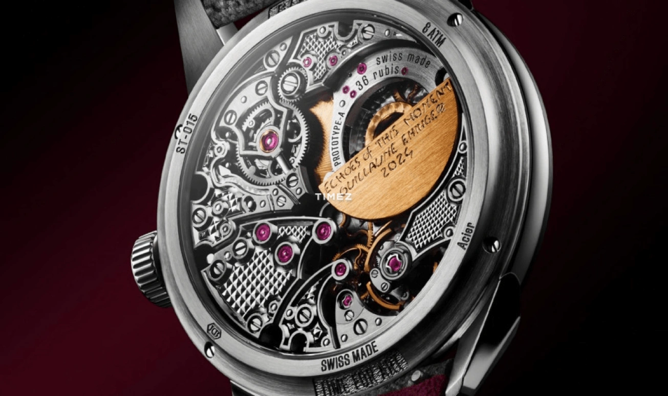 Biver,Landmark timepieces 39mm,39mm,Stainless Steel,Wine Red,Automatic,65hours,In-house Caliber,Automatique Echoes of this moment