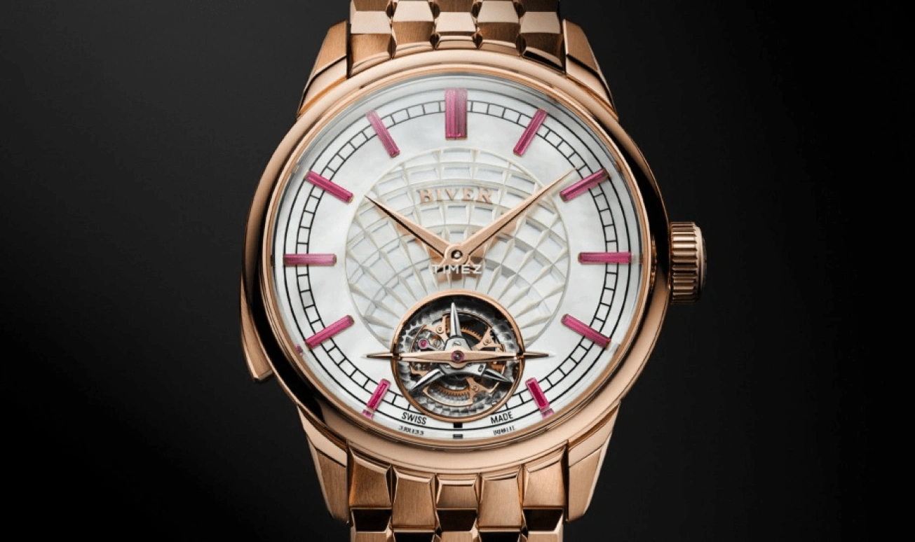 Biver,Minute repeater 42mm,42mm,Rose Gold,White,Automatic,Tourbillon,Minute Repeater,Carillon tourbillon Desert rose