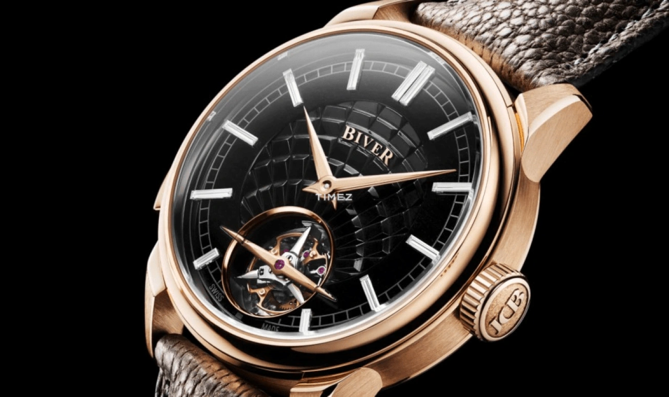 Biver,Minute repeater 42mm,42mm,Rose Gold,Black,Automatic,Tourbillon,Minute Repeater,Carillon Tourbillon Black Obsidian