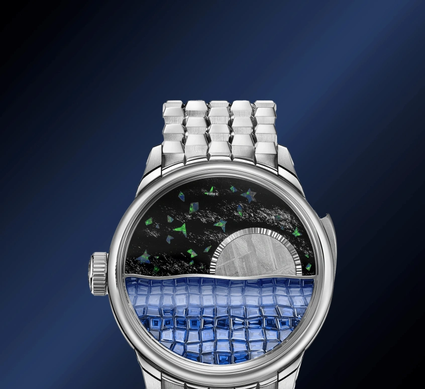Biver,Landmark timepieces 42mm,42mm,Titanium,Multi-Color,Blue,Black,Automatic,Tourbillon,Minute Repeater,Carillon tourbillon catharsis