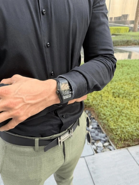 Blackout Concept,FL-One 44.60x52mm,44.60x52mm,Stainless Steel,Black,Automatic,42hours,Sapphire,Crystal Glass,FL,FL-One Black