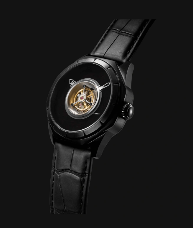 Blackout Concept,Wormhole 41.50mm,41.50mm,Stainless Steel,Black,Handwound,Tourbillon,38hours,The Wormhole