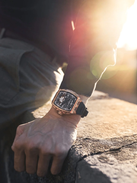 Blackout Concept,XP1 44x52mm,44x52mm,Titanium,Black,Handwound,Tourbillon,Sapphire,Crystal Glass,Tourbillon TI Rose Gold