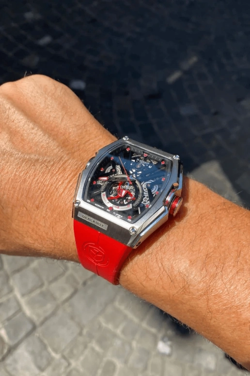 Blackout Concept,P-Series 44x53mm,44x53mm,Stainless Steel,Skeleton,Automatic,42hours,Hardlex,P,P-One S