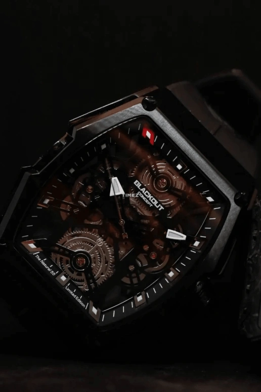 Blackout Concept,P-Series 44x53mm,44x53mm,Stainless Steel,Black,Skeleton,Automatic,42hours,Sapphire,P,P-One Mike James