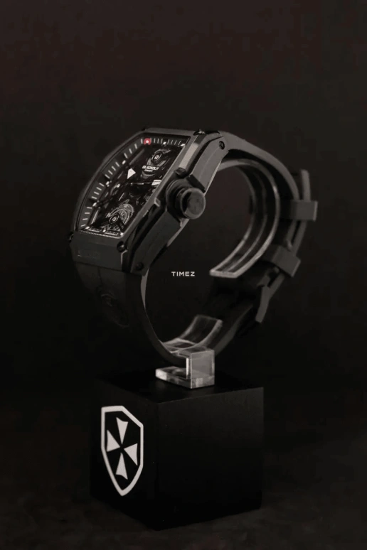 Blackout Concept,P-Series 44x53mm,44x53mm,Stainless Steel,Black,Skeleton,Automatic,42hours,Sapphire,P,P-One Mike James