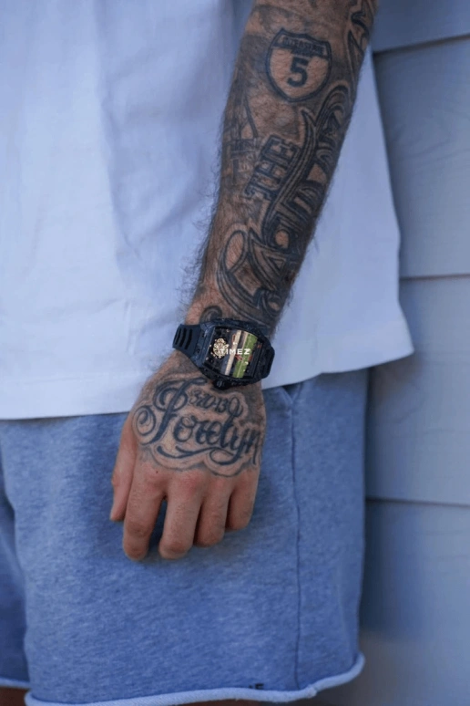 Blackout Concept,XP1 44x52mm,44x52mm,Forged Carbon,Black,Skeleton,Handwound,Tourbillon,Sapphire,Tourbillon-Mike James