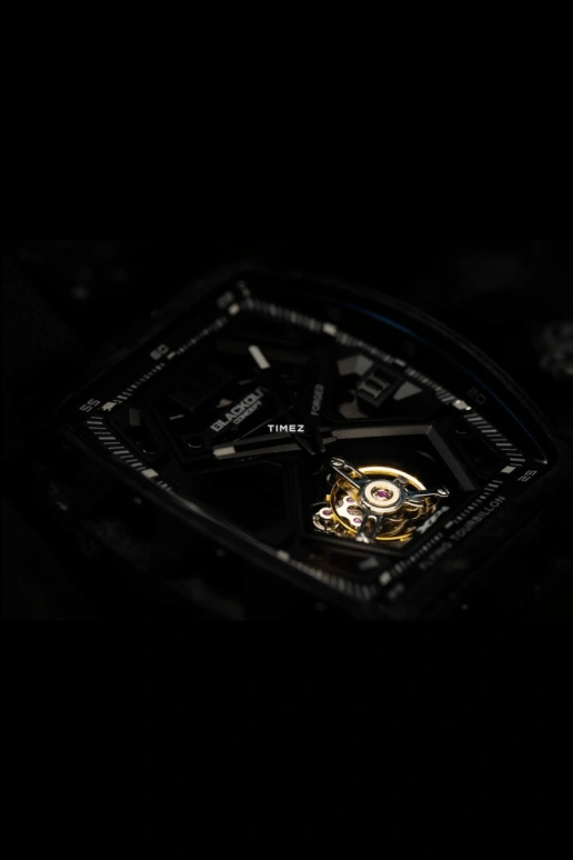 Blackout Concept,XP1 44x52mm,44x52mm,Forged Carbon,Black,Skeleton,Handwound,Tourbillon,Sapphire,Tourbillon LT Black