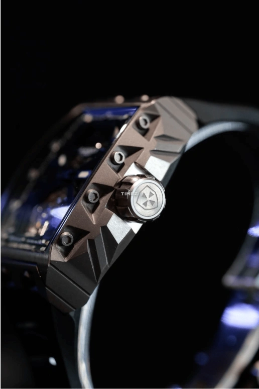 Blackout Concept,XP1 44x52mm,44x52mm,Titanium,Black,Skeleton,Handwound,Tourbillon,Sapphire,Tourbillon Ti