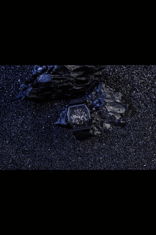 Blackout Concept,P-Series 44x53mm,44x53mm,Stainless Steel,Black,Skeleton,Automatic,42hours,Sapphire,Black P,Black P-One