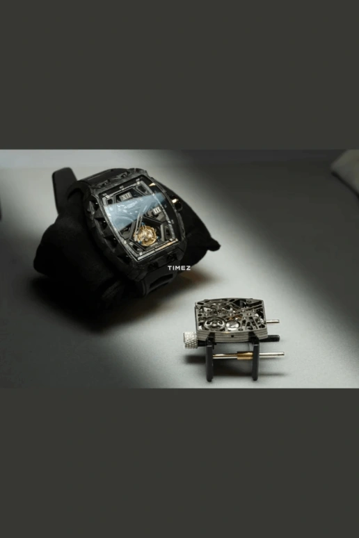 Blackout Concept,XP1 44x52mm,44x52mm,Forged Carbon,Black,Skeleton,Handwound,Tourbillon,Sapphire,Tourbillon LT Black