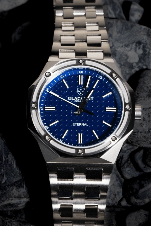 Blackout Concept,ETERNAL 41mm,41mm,Stainless Steel,Blue,Automatic,41hours,Sapphire,Aqua