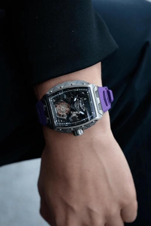 Blackout Concept,XP1 44x52mm,44x52mm,Titanium,Black,Skeleton,Handwound,Tourbillon,Sapphire,Tourbillon Ti