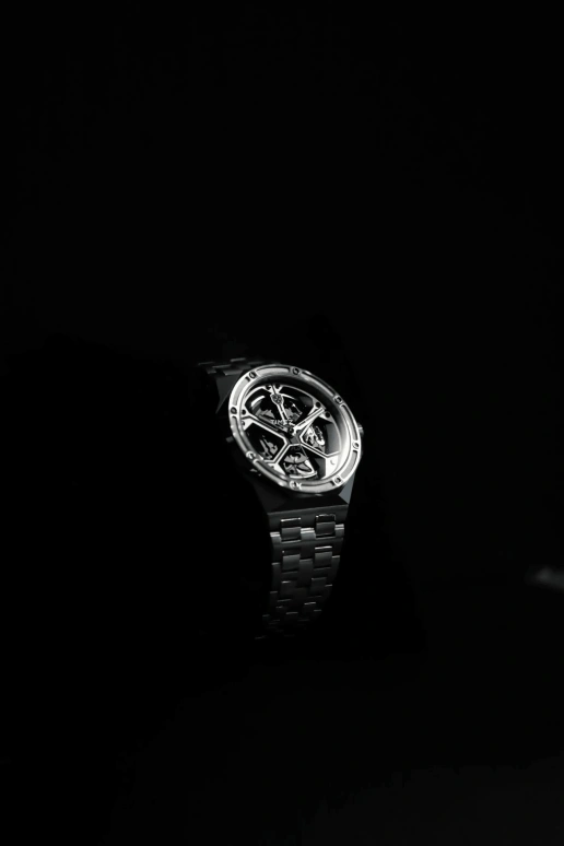 Blackout Concept,ETERNAL 41mm,41mm,Stainless Steel,Skeleton,Silver,Automatic,42hours,Sapphire,FLD,FLD-Swiss Made