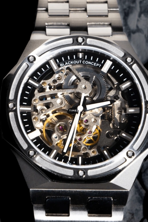 Blackout Concept,ETERNAL 41mm,41mm,Stainless Steel,Skeleton,Automatic,36hours,Sapphire,MKII
