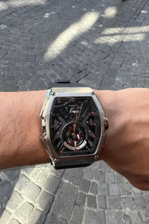 Blackout Concept,P-Series 44x53mm,44x53mm,Stainless Steel,Skeleton,Automatic,42hours,Hardlex,P,P-One S