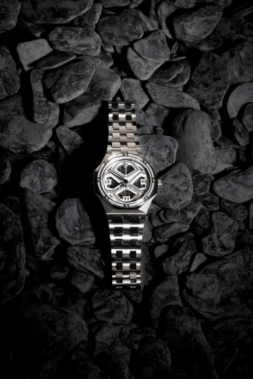 Blackout Concept,ETERNAL 41mm,41mm,Stainless Steel,Skeleton,Silver,Grey,Automatic,41hours,Sapphire,Aria