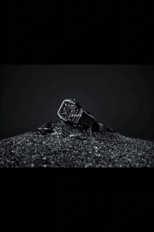 Blackout Concept,P-Series 44x53mm,44x53mm,Stainless Steel,Black,Skeleton,Automatic,42hours,Sapphire,Black P,Black P-One