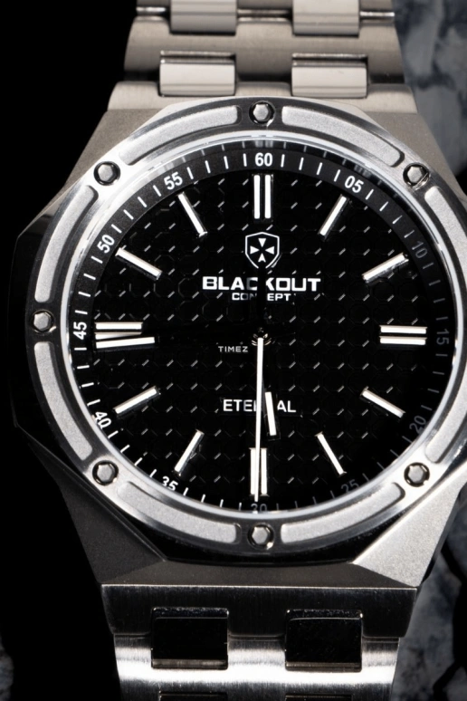Blackout Concept,ETERNAL 41mm,41mm,Stainless Steel,Black,Automatic,41hours,Sapphire,Onyx
