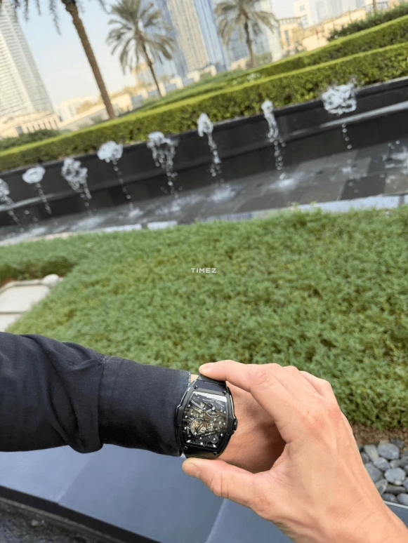 Blackout Concept,FL-One 44.60x52mm,44.60x52mm,Stainless Steel,Black,Automatic,42hours,Sapphire,Crystal Glass,FL,FL-One Black