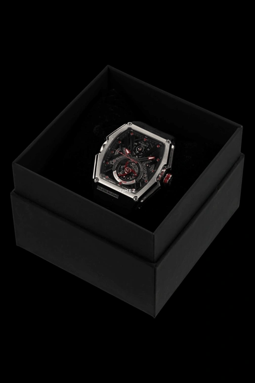 Blackout Concept,P-Series 44x53mm,44x53mm,Stainless Steel,Skeleton,Automatic,42hours,Hardlex,P,P-One S