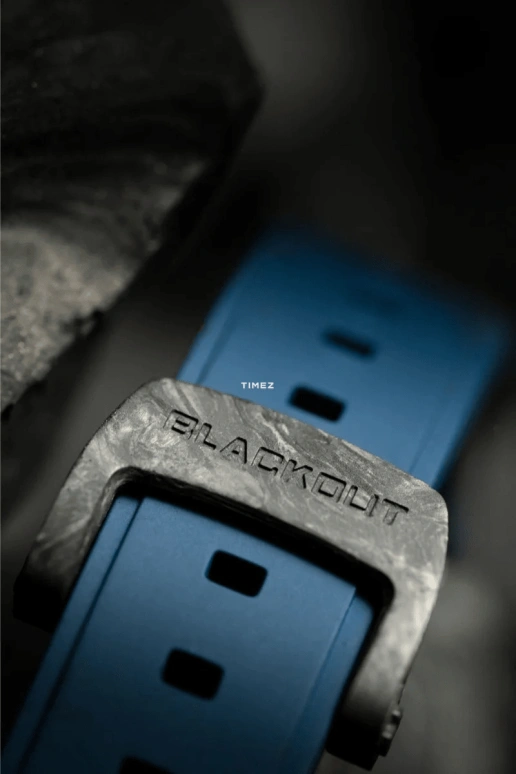 Blackout Concept,XP1 44x52mm,44x52mm,Forged Carbon,Black,Skeleton,Handwound,Tourbillon,Sapphire,Tourbillon LT Blue