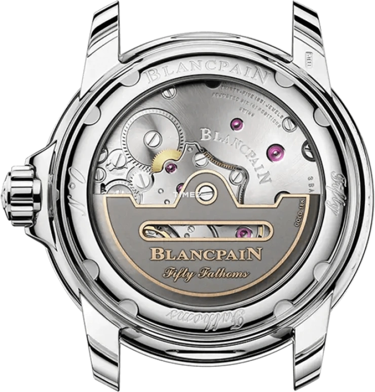 Blancpain,Fifty Fathoms 42.30mm,42.30mm,Stainless Steel,Black,Automatic,Day,120hours,5010,5010-1130-NABA