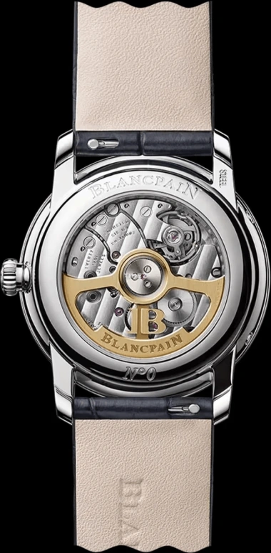 Blancpain,Villeret 33.20mm,33.20mm,Stainless Steel,White,Automatic,Moonphase,Day,6126N 4687 55B