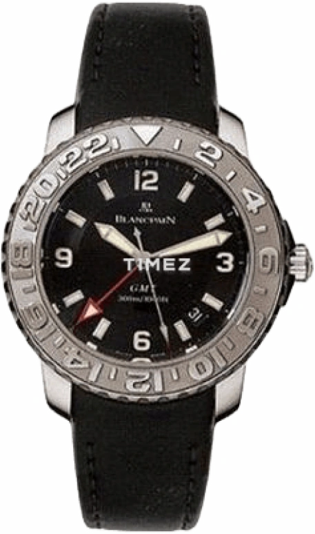 Blancpain,Léman 40.50mm,40.50mm,Stainless Steel,Black,Sapphire,Crystal Glass,2250,2250-1130-64B