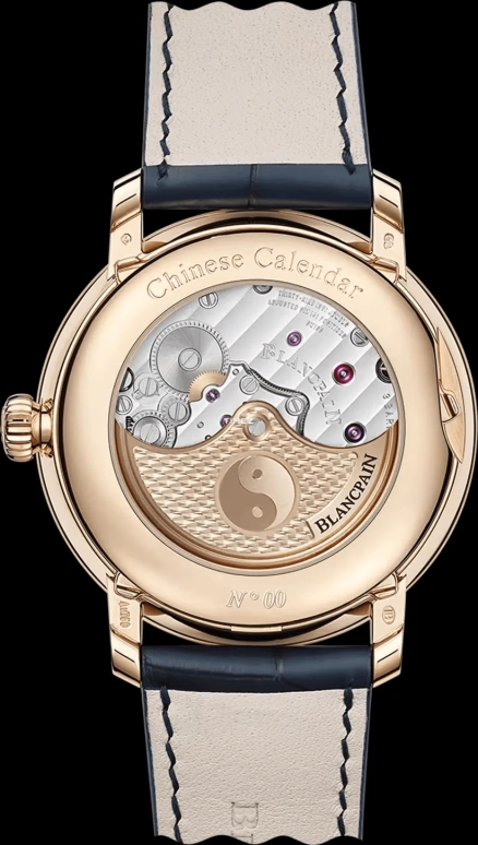 Blancpain,Villeret 45.20mm,45.20mm,Red Gold,Blue,Automatic,Moonphase,Perpetual Calendar,Leap Year,Month,168hours,In-house Caliber,0888,0888-3632B-55B