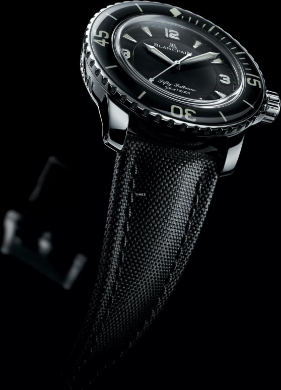 Blancpain,Fifty Fathoms 45mm,45mm,Stainless Steel,Black,Automatic,Day,Anti-magnetic,5015,5015-1130-52A