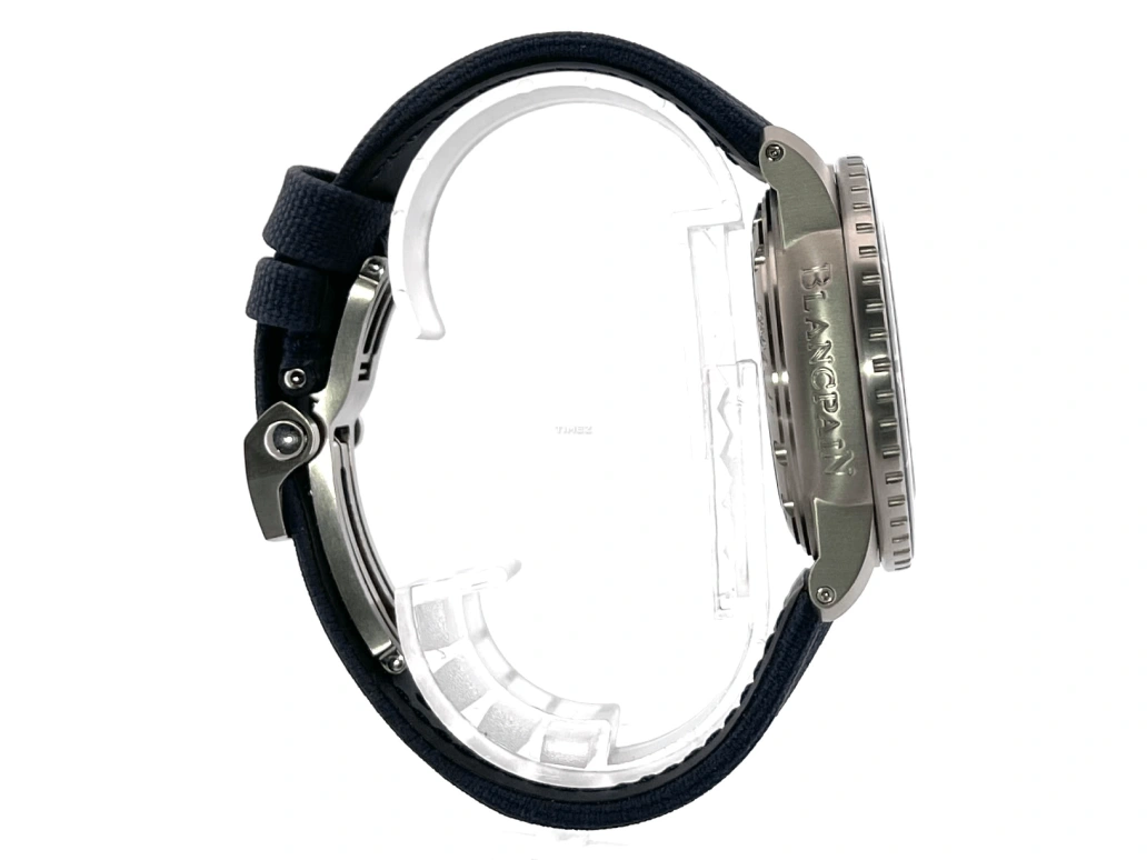 Blancpain,Fifty Fathoms 45mm,45mm,Titanium,Blue,Automatic,Day,Sapphire,Crystal Glass,5015,5015-12B40-O52B