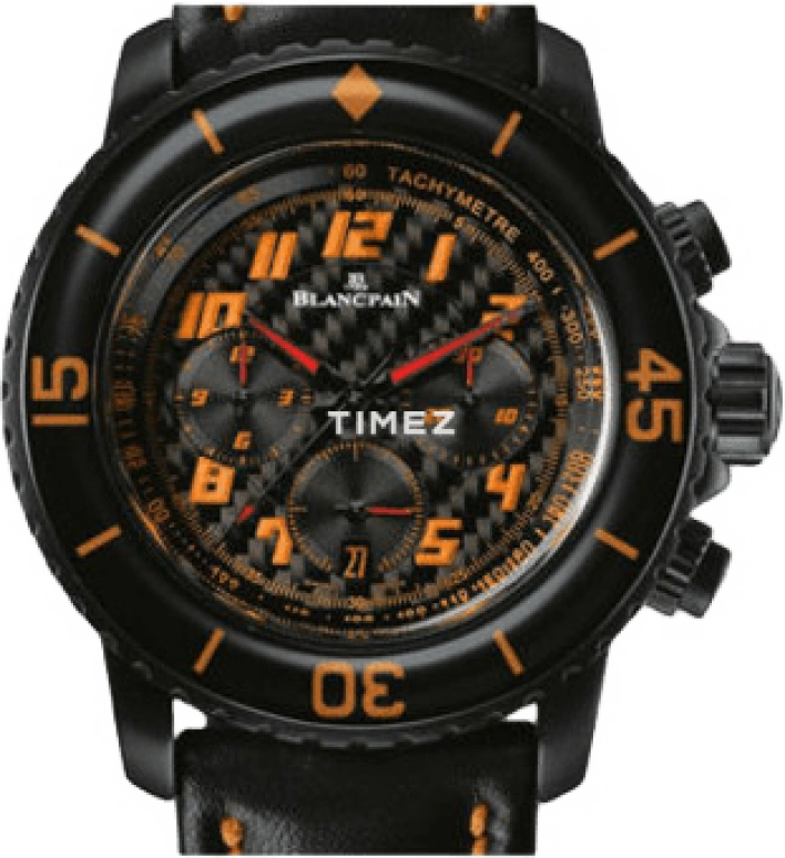 Blancpain,Fifty Fathoms 45mm,45mm,Stainless Steel,Black,Automatic,50hours,In-house Caliber,5785F,5785F-11D03-63