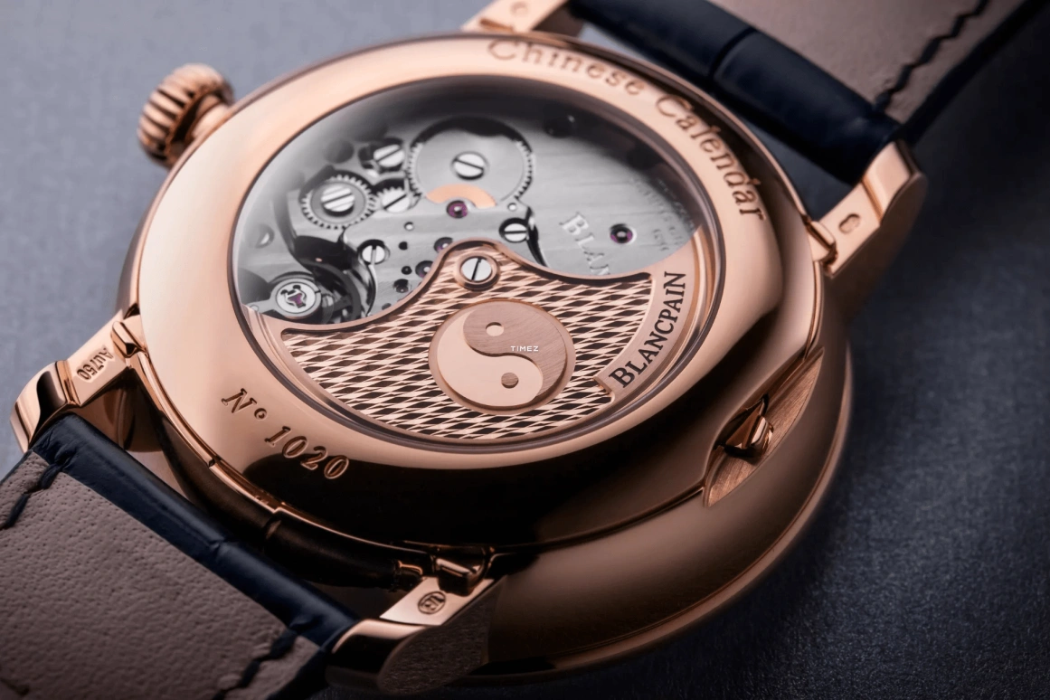 Blancpain,Villeret 45.20mm,45.20mm,Red Gold,Blue,Automatic,Moonphase,Perpetual Calendar,Leap Year,Month,168hours,In-house Caliber,0888,0888-3632B-55B