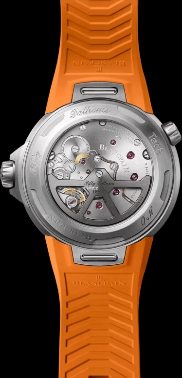 Blancpain,Fifty Fathoms 45mm,45mm,Titanium,Black,Automatic,Day,120hours,5029,5029-12B30-94A