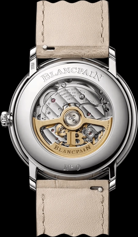 Blancpain,Villeret 40mm,40mm,Stainless Steel,White,Automatic,Day,100hours,6651N 1142 55B