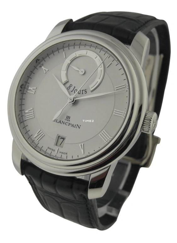 Blancpain,Le Brassus 42mm,42mm,Platinum,White,Handwound,Day,Power Reserve Indicator,4213,4213-3442-55B