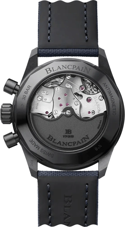 Blancpain,Fifty Fathoms 43.60mm,43.60mm,Ceramic,Blue,Automatic,Chronograph,Day,Flyback,5200 0140 O52A