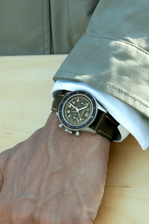 Blancpain,Air Command 36.20mm,36.20mm,Titanium,Green,Automatic,Chronograph,Flyback,AC03 12B53 63B