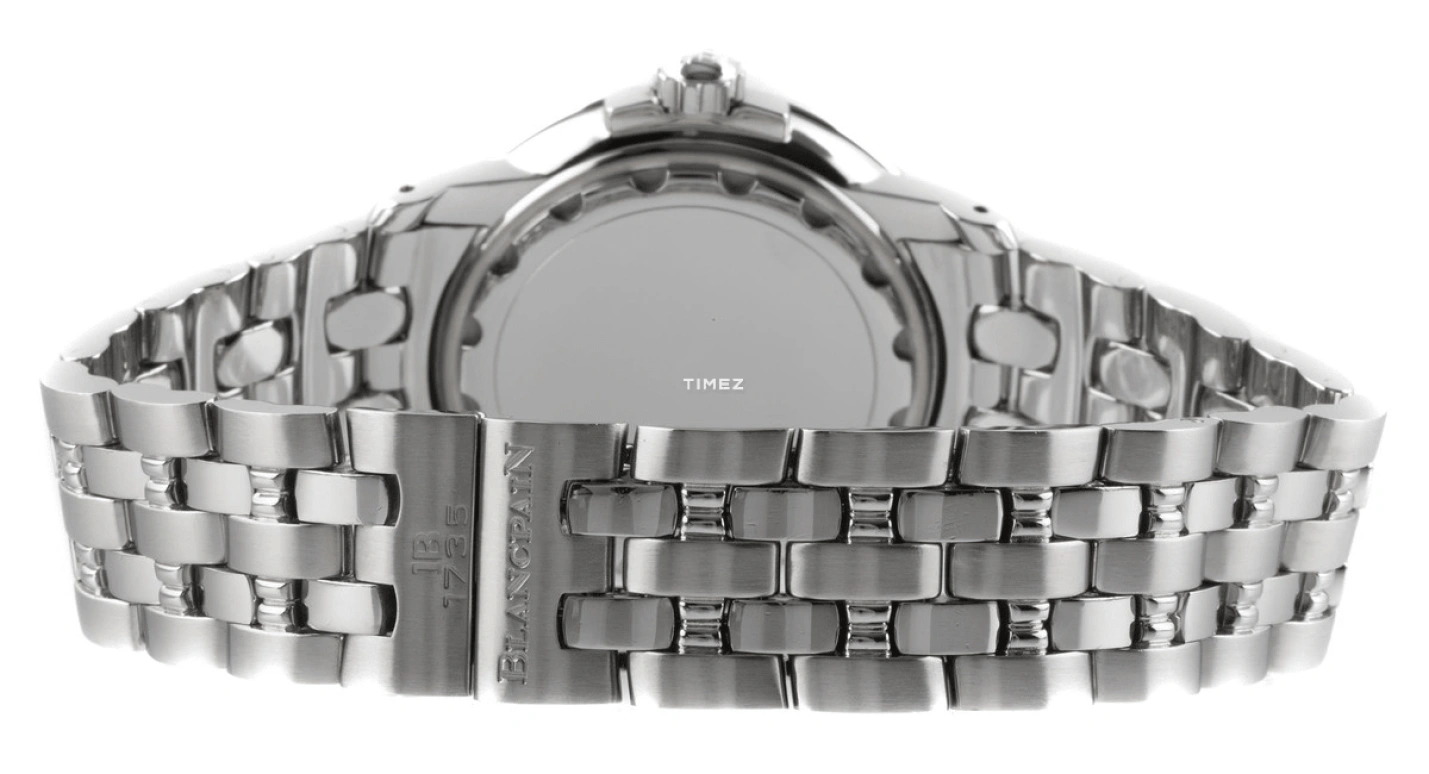 Blancpain,Léman 38mm,38mm,Stainless Steel,White,Automatic,Day,Sapphire,Crystal Glass,2100,2100-1127-11