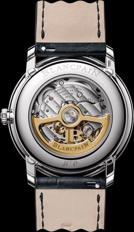 Blancpain,Villeret 40.20mm,40.20mm,Stainless Steel,White,Automatic,Moonphase,Month,Date,Day,72hours,In-house Caliber,6654N 1142 55B