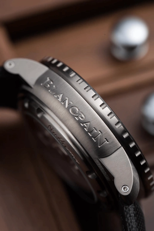 Blancpain,Fifty Fathoms 45mm,45mm,Titanium,Black,Automatic,Big Date,120hours,5050,5050-12B30-B52B