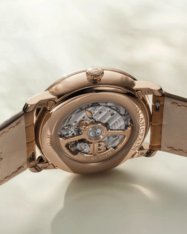 Blancpain,Villeret 40.20mm,40.20mm,Red Gold,White,Automatic,Moonphase,Month,Date,Day,72hours,In-house Caliber,6654N 3642 55B